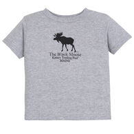 Original Design Toddler Kittery Trading Post Black Moose Short-Sleeve T-Shirt