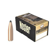 Nosler Partition 30 Cal. 180 Grain .308" Spitzer Point Rifle Bullet (50)