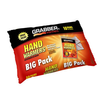 Grabber Hand Warmer Pack - 10 Pair