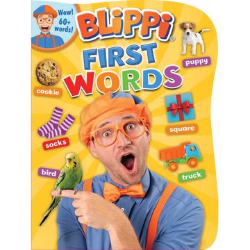 Blippi: First Words Board Book by Editors of Studio Fun International