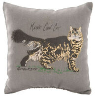 Maine Balsam Fir 4" x 4" Maine Coon Cat Balsam Pillow