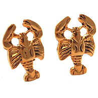 Semaki & Bird, Ltd. Women's Gold Lobster Earring
