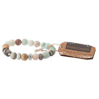 Scout Curated Wears Amazonite Stone of Courage Bracelet