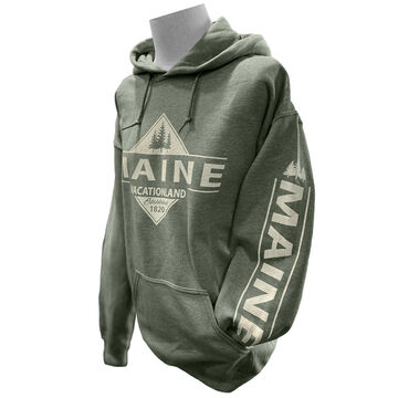 Artforms Womens Vacationland Maine Pinetree Long-Sleeve Sweatshirt
