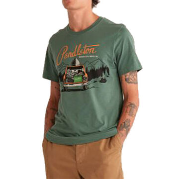 Pendleton Mens Camper Graphic Short-Sleeve T-Shirt