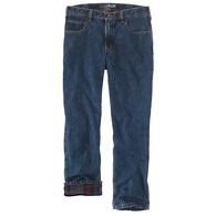 Carhartt Men's Big & Tall Relaxed Fit Flannel-Lined 5-Pocket Jean