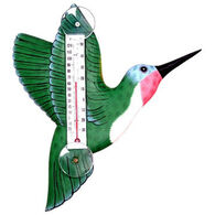 Bobbo Green Hummingbird Window Thermometer