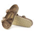 Birkenstock Womens Franca Braided Oiled Leather Sandal
