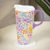 Evergreen Multicolor Wildflowers Ceramic Travel Cup w/ Lid