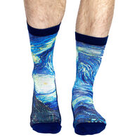 Good Luck Sock Men's The Starry Night Crew Sock