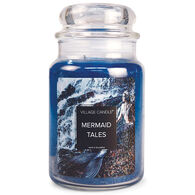 Village Candle Large Glass Jar Candle - Mermaid Tales