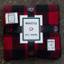 Woolly Red & Black Check Reversible Blanket