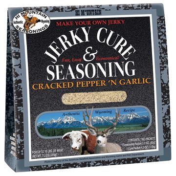 Hi Mountain Seasonings Cracked Pepper N Garlic Blend Jerky Kit