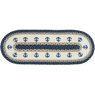Capitol Earth Anchor Oval Patch Printed Runner