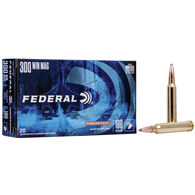 Federal Power-Shok 300 Winchester Magnum 180 Grain JSP Rifle Ammo (20)