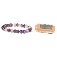 Scout Curated Wears Amethyst Stone of Protection Bracelet