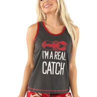 Lazy One Women's Real Catch Lobster Tank Top