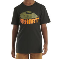 Carhartt Boy's Camo "C" Short-Sleeve Shirt