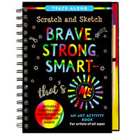 Scratch & Sketch Brave, Strong, Smart - That's Me Trace-Along Art Activity Book