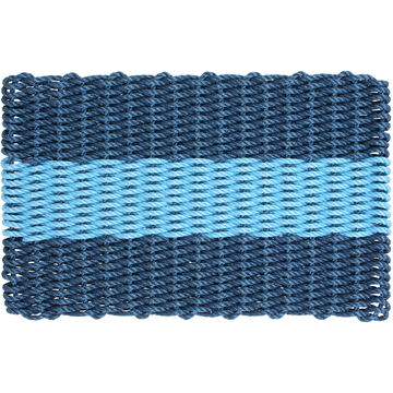 Custom Cordage 3 Stripe Maine Rope Mat - Assorted Colors