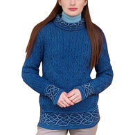 Aran Crafts Women's Ranelagh Jacquard Sweater