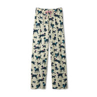 Hatley Little Blue House Women's Bandana Labs Jersey Pajama Pant