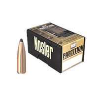Nosler Partition 30 Cal. 165 Grain .308" Spitzer Point Rifle Bullet (50)