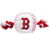 Pets First Boston Red Sox Nylon Baseball Dog Toy