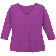 Cut Loose Women's Tuck Front 3/4-Sleeve Shirt