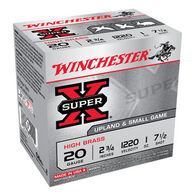 Winchester Super-X High Brass 20 GA 2-3/4" 1 oz. #7-1/2 Shotshell Ammo (25)