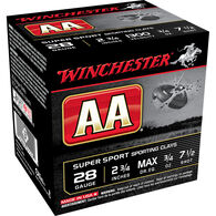 Winchester AA Super Sport Sporting Clays 28 GA 2-3/4" 3/4 oz. #7.5 Shotshell Ammo (25)