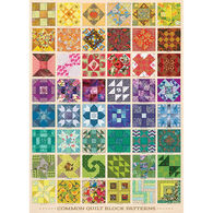 Cobble Hill Jigsaw Puzzle - Common Quilt Blocks