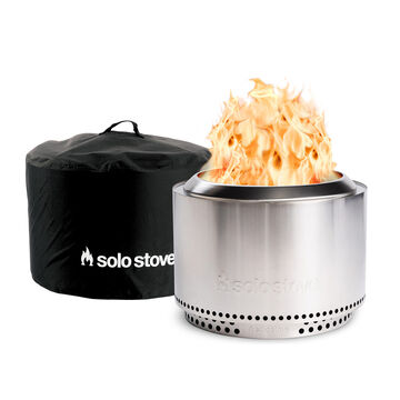 Solo Stove Yukon + Stand + Shelter 2.0 Portable Fire Pit