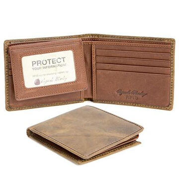 Osgoode Marley Mens RFID Passcase Distressed Leather Wallet